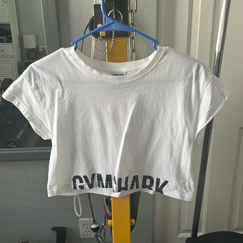Gymshark Cropped Fraction Tee